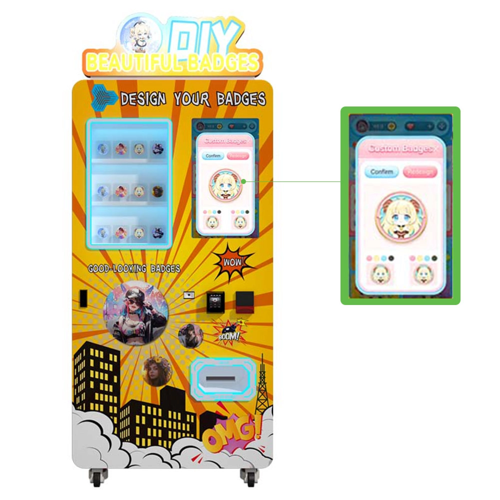 Badge Vending Machine-02 - KeMore