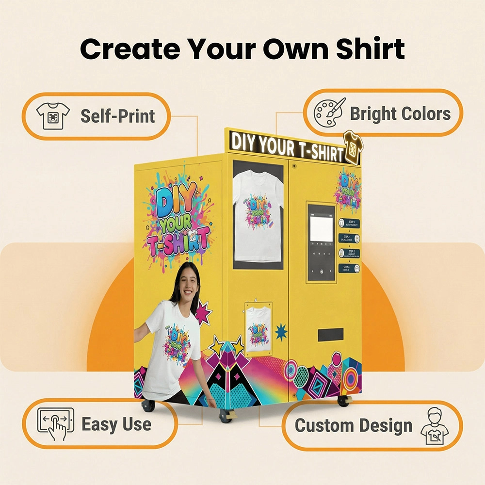 DIY Clothing Printing Vending Machine-03 - KeMore