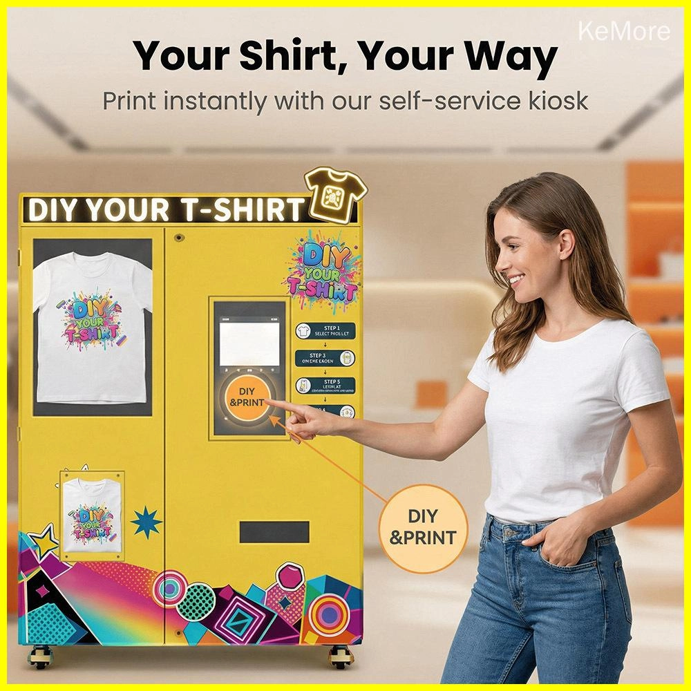 DIY Clothing Printing Vending Machine - KeMore