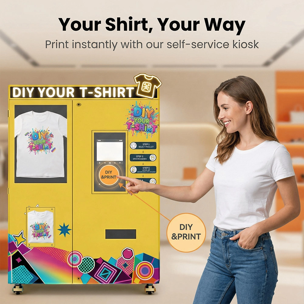 DIY Clothing Printing Vending Machine - KeMore