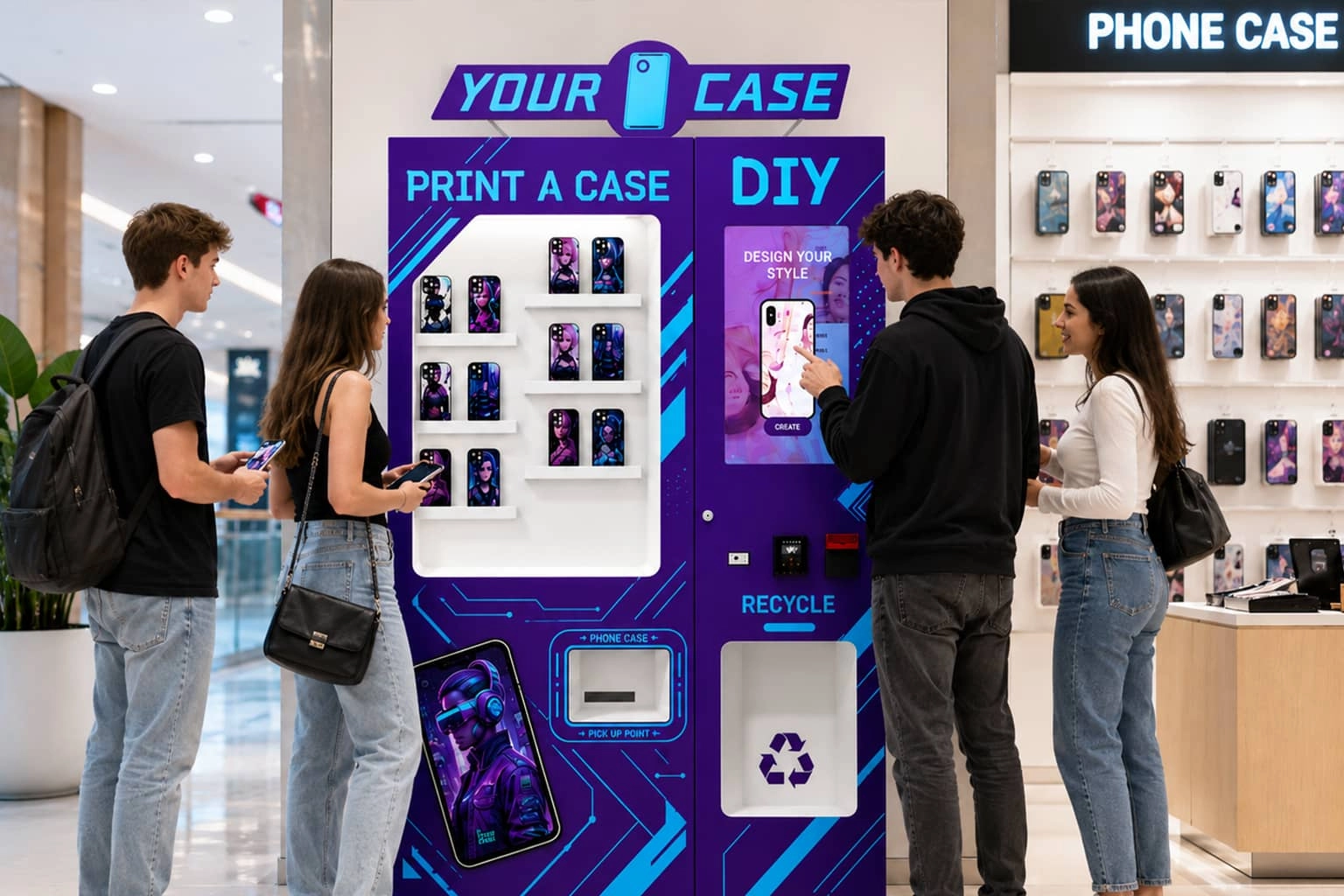 Why KeMore Personalised Phone Case Vending Machine Always Delivers Unique Results - KeMore