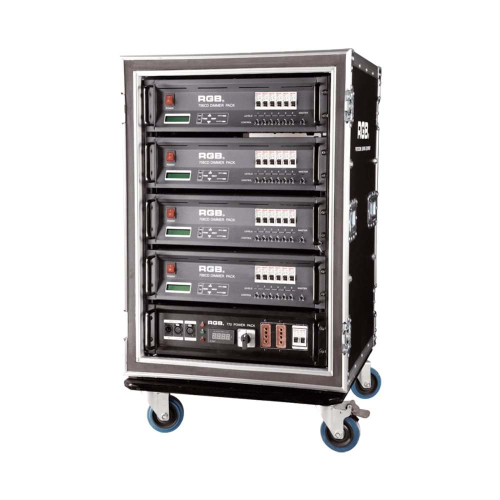 7 Series Digital Touring Dimmer Racks 7246 - RGB Lighting