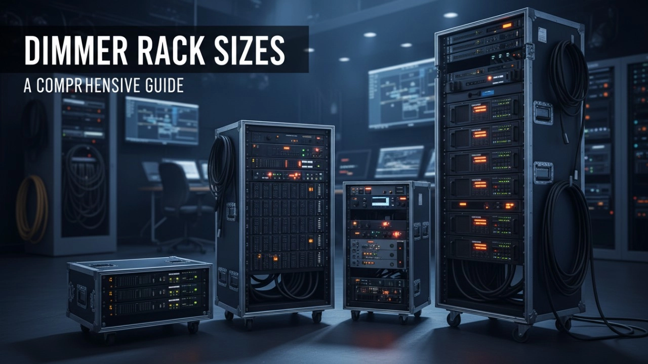 调光器机架尺寸：2026 年空间和功率密度完整技术指南 - RGB