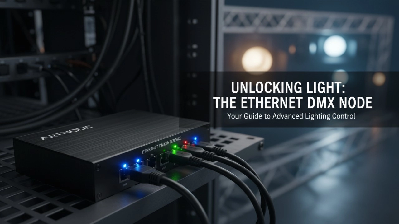 Ethernet DMX Node vs. DMX Splitters: Which is Best for Your Setup? - RGB