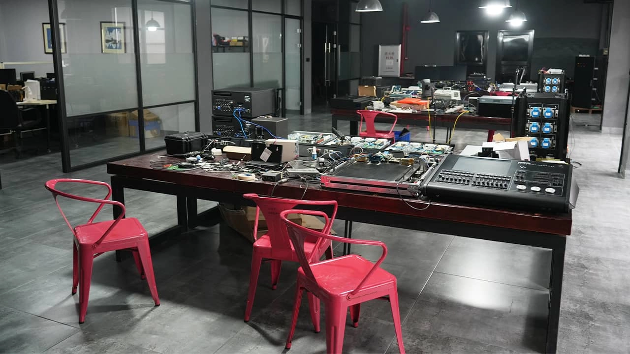 Lighting Control System Regulation Room - RGB Lighting