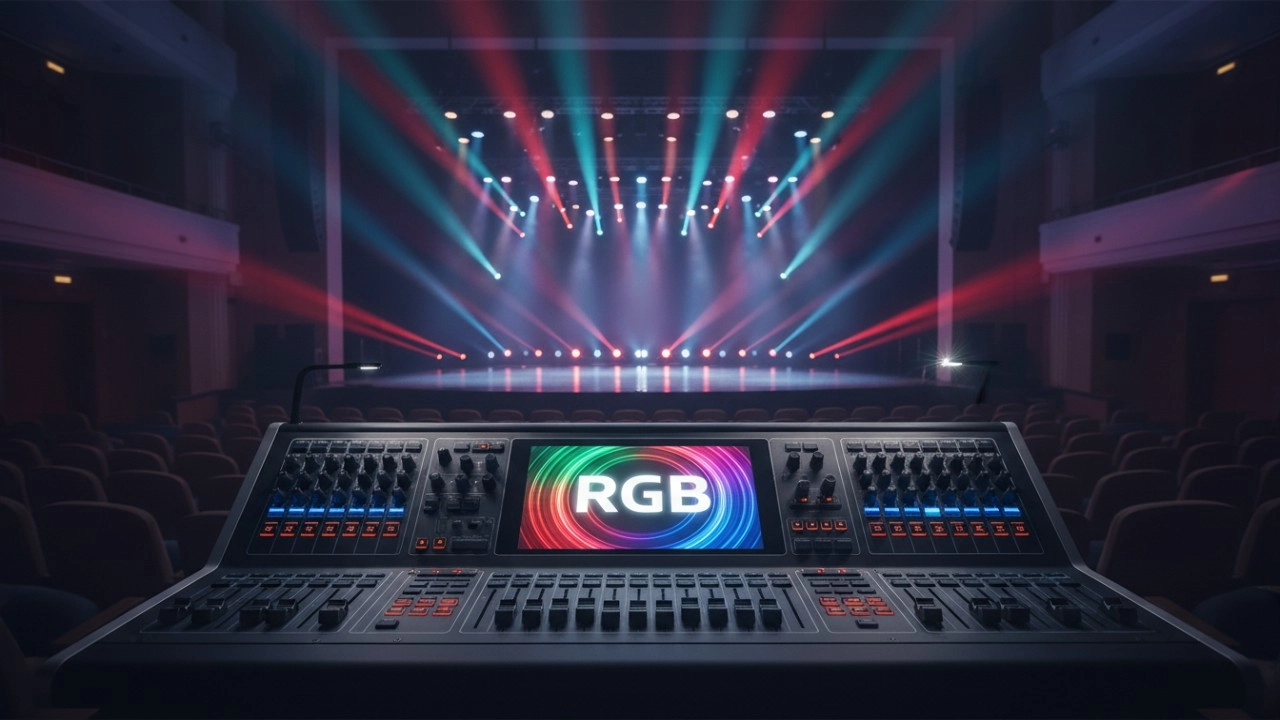 舞台灯光调光控制器 - RGB