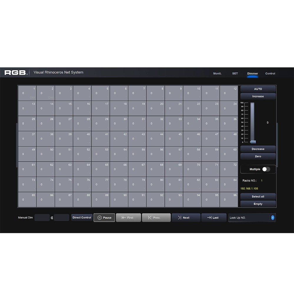 Visual Rhinoceros Net System-2 - RGB Lighting