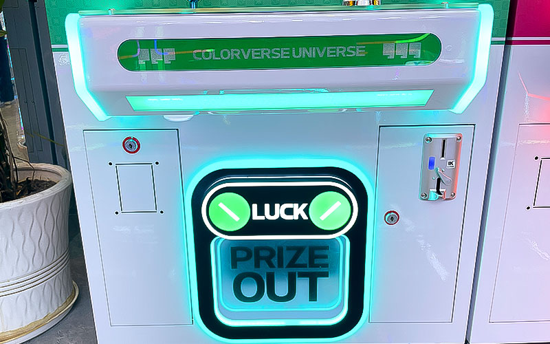 Colorful Universe Commercial Prize Machine - Neon LED Single