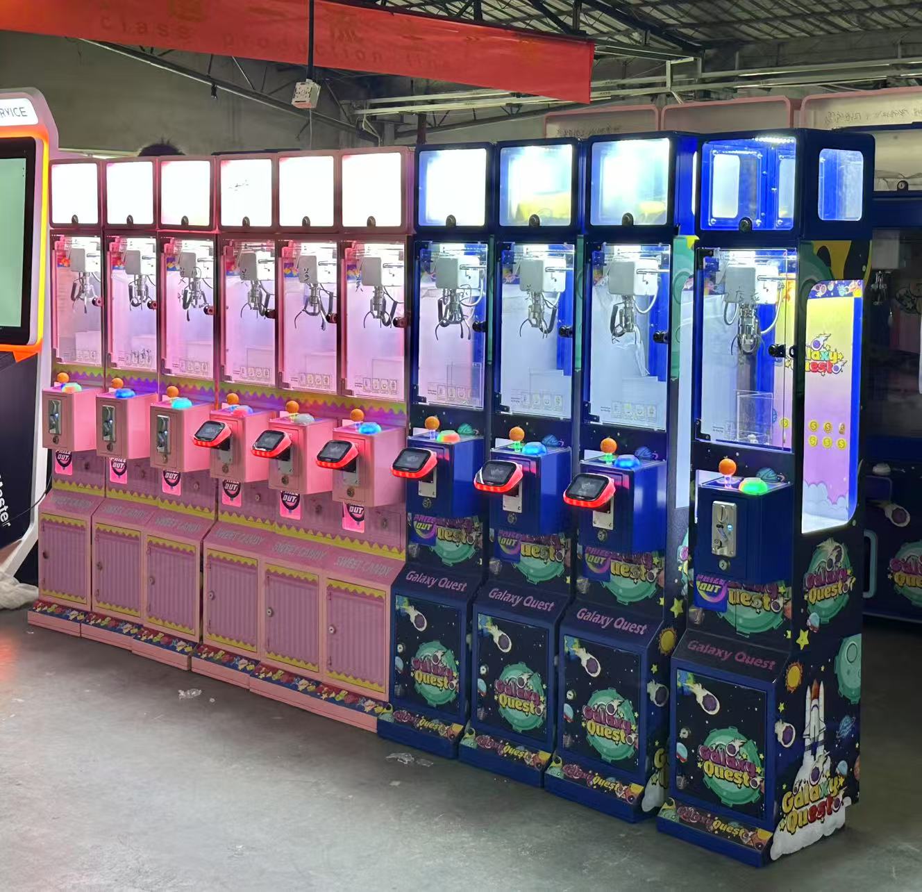 custom claw machine