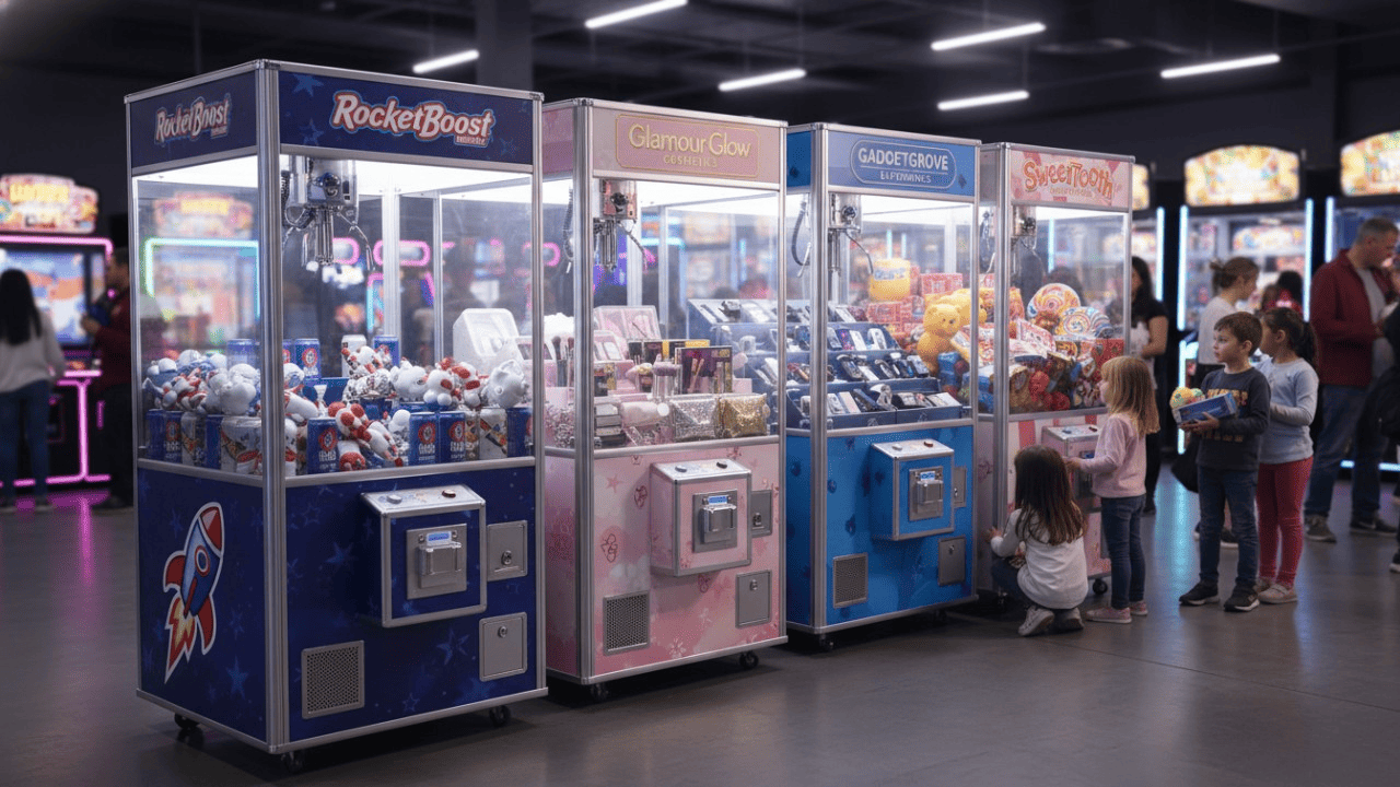 custom claw machine