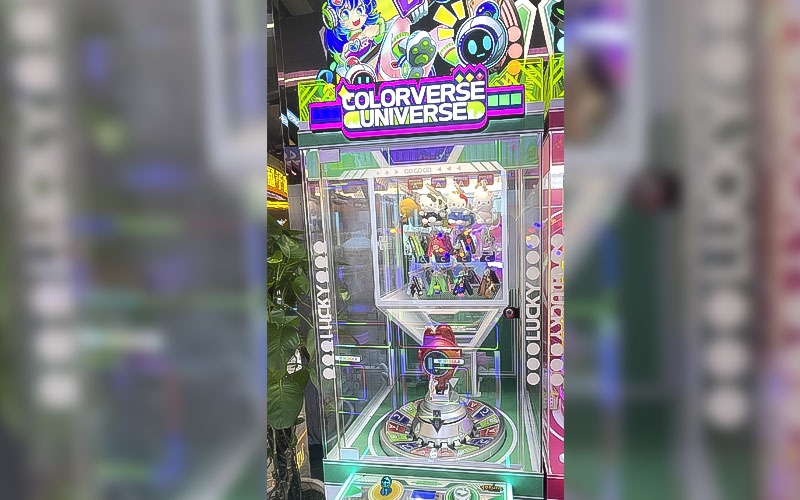 Colorful Universe Commercial Prize Machine - Neon LED Single