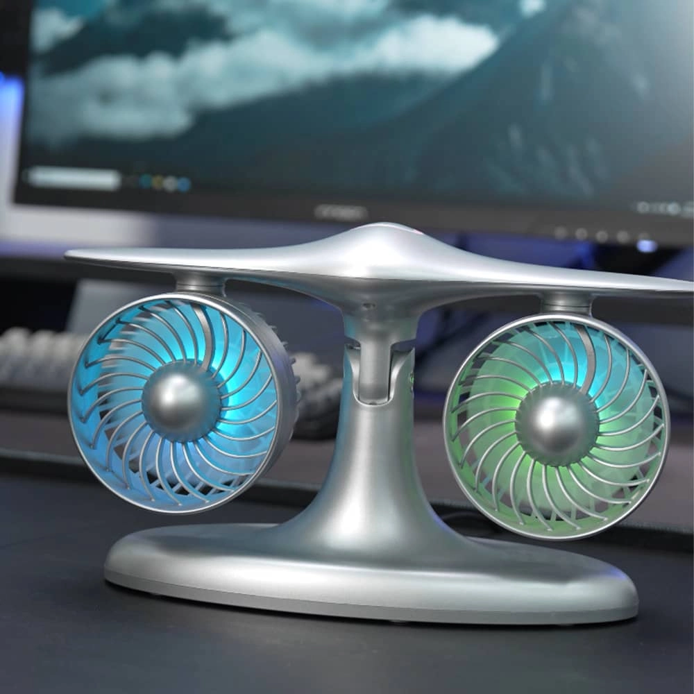 Mini USB Portable Desktop Fan - LAMJIE