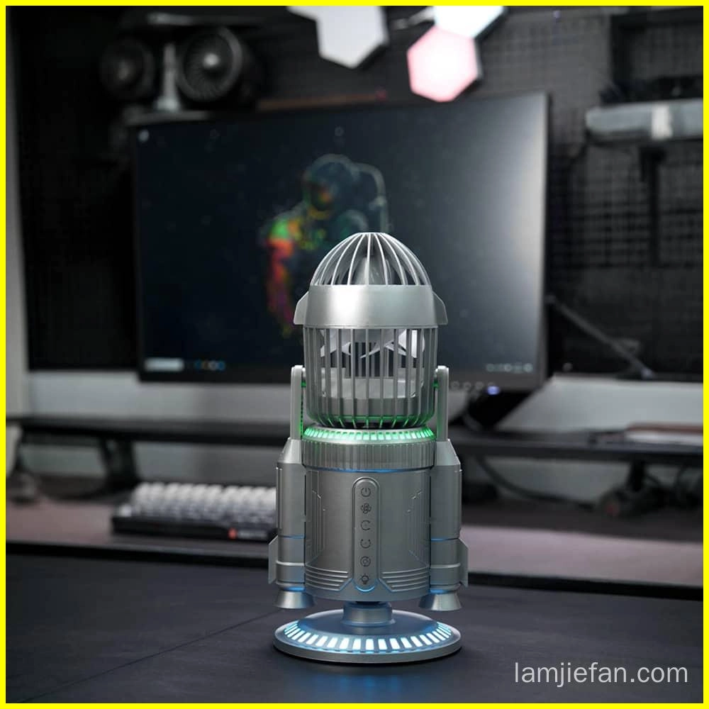 Rocket Portable Fan (2) - LAMJIE