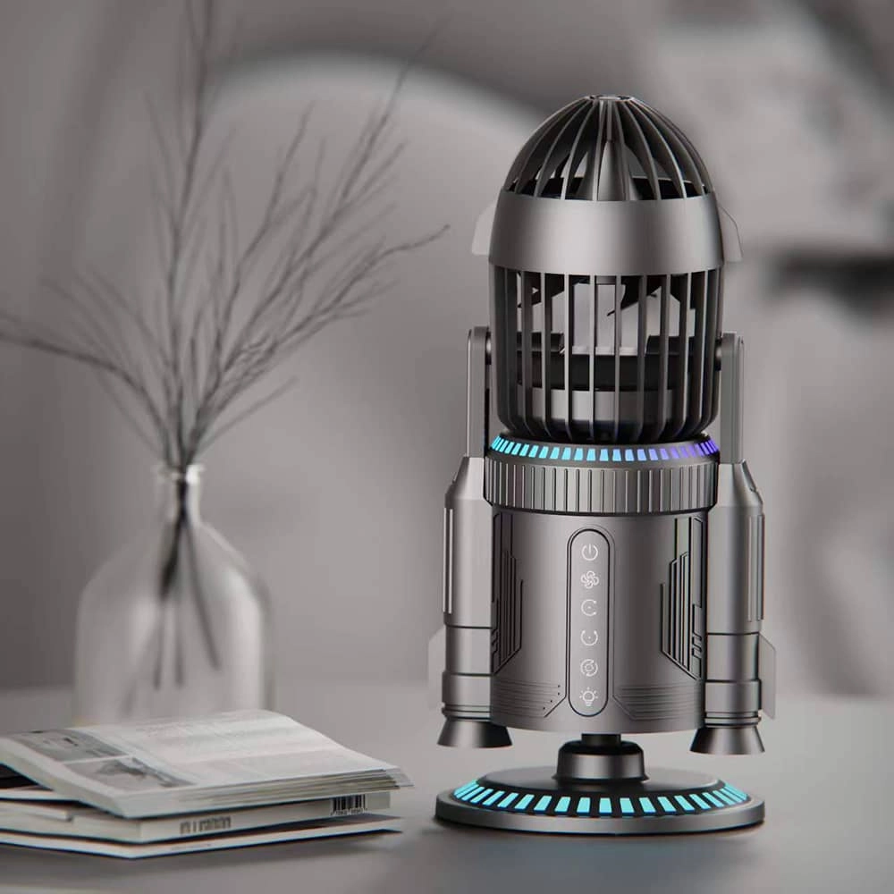 Rocket Portable Fan (3) - LAMJIE