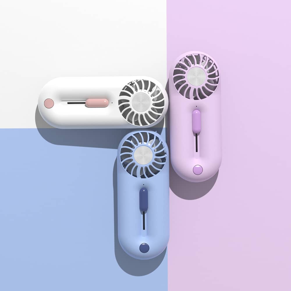 SC-3 Handheld fans in different colors (2)