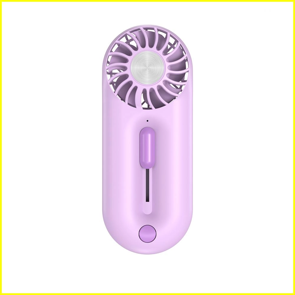 SC-3 Pink Small Rechargeable Handheld Fan - LAMJIE