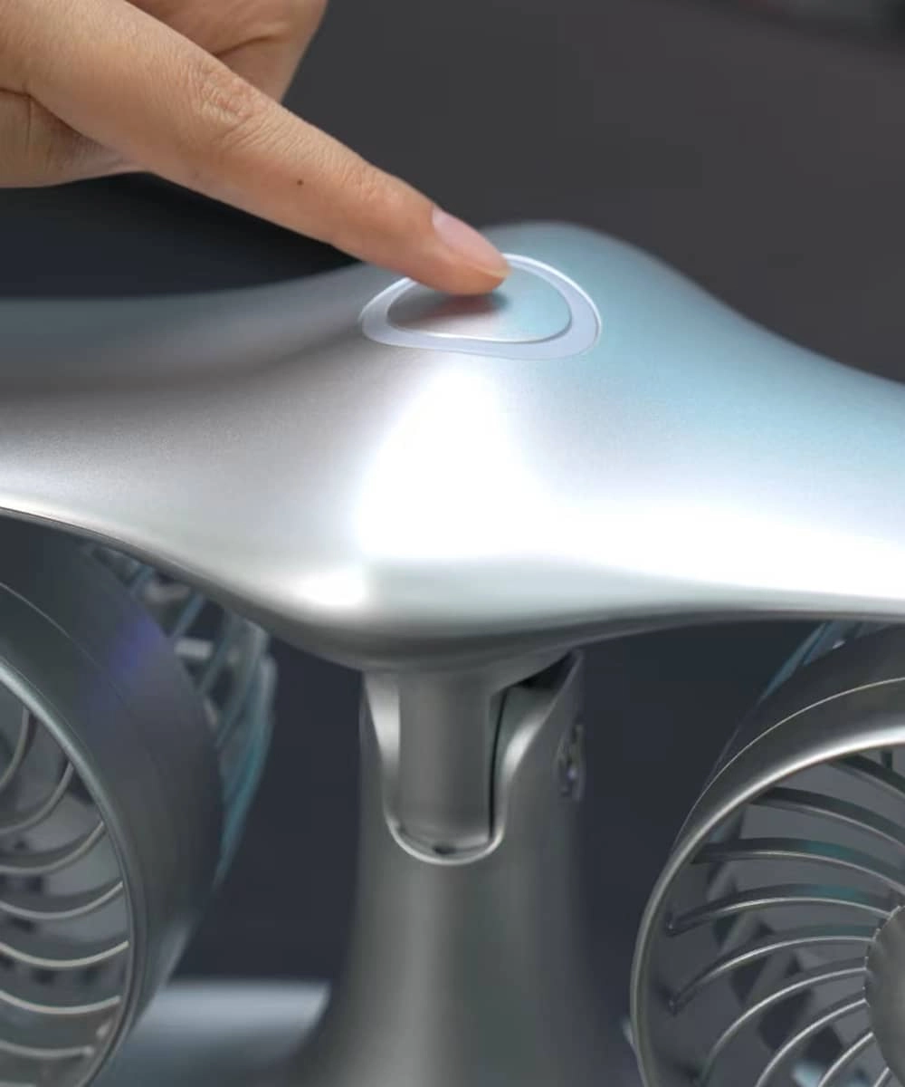 Three gear USB Battery Fan - LAMJIE