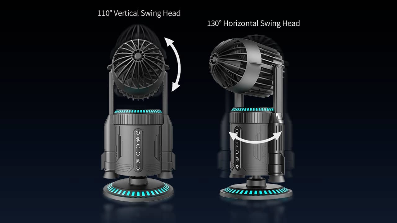 Wide-Angle Oscillating Airflow - LAMJIE