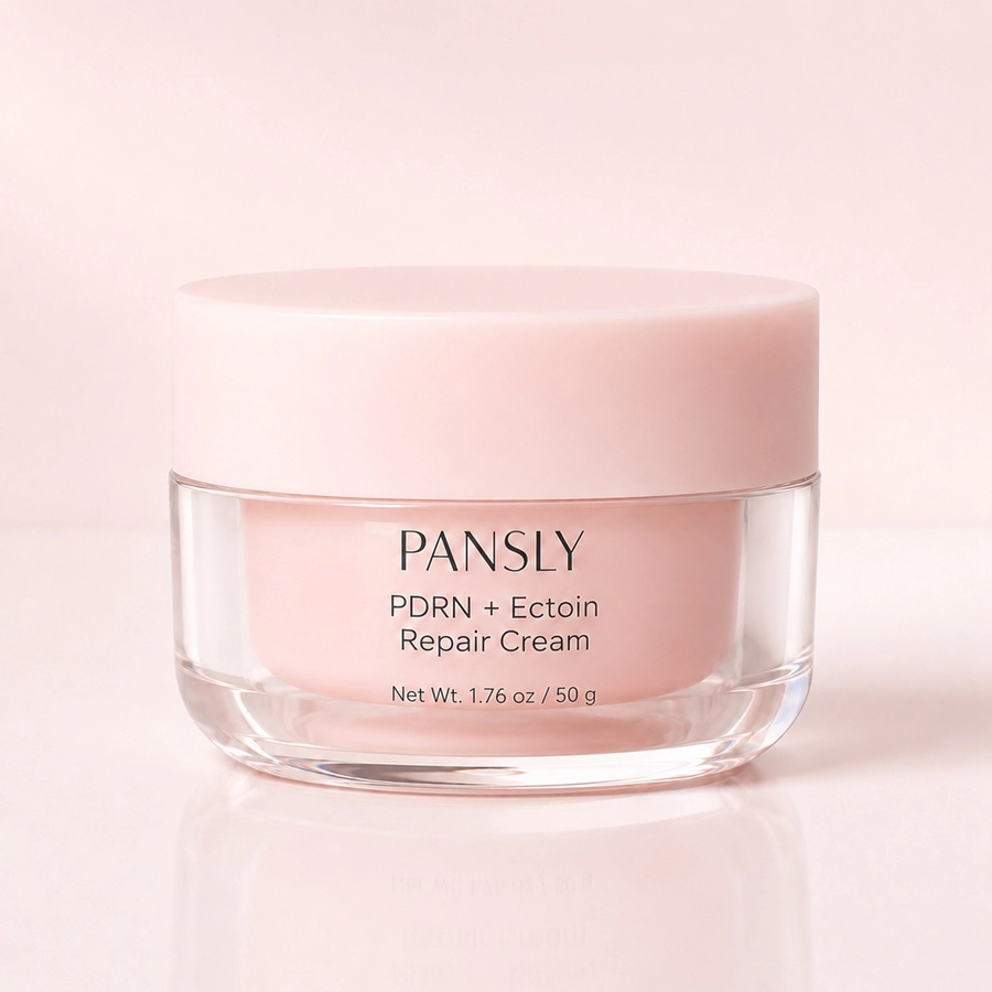 Pansly PDRN + Ectoin Repair Moisturizing Face Cream OEM private label skincare product by Beyond Basix
