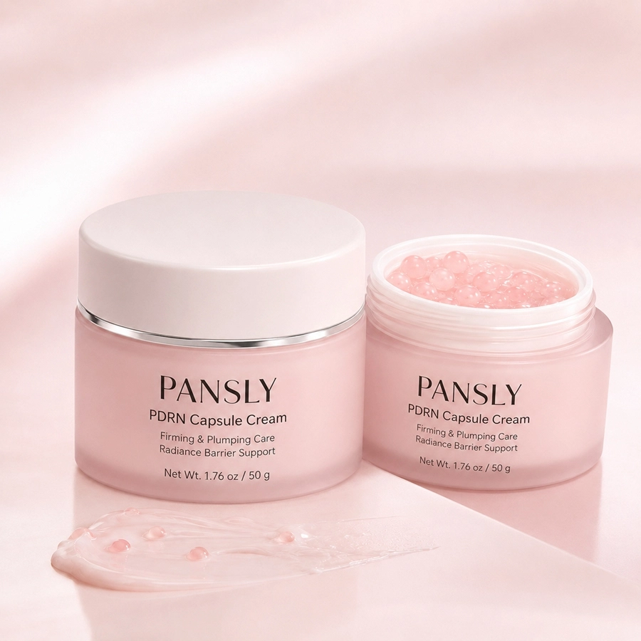 Pansly PDRN Capsule Barrier Repair Moisturizing Cream OEM private label skincare product by Beyond Basix