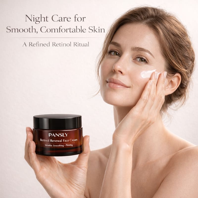 Private Label Retinol Peptide Face Cream Anti Aging Wrinkle Repair Firming Moisturizing Face Cream (3)