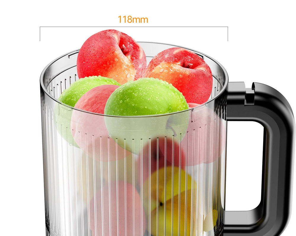 EXTRA LARGE FEEDING HOPPERJUICE MORE AND SAVE TIME