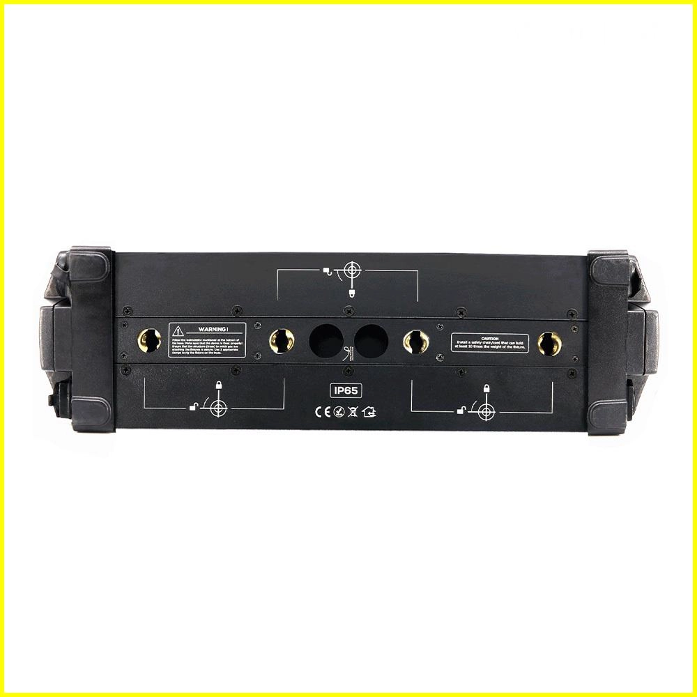 Base view of 1000W Waterproof Moving Head Strobe Light with IP65 mounting points - Colorful Light