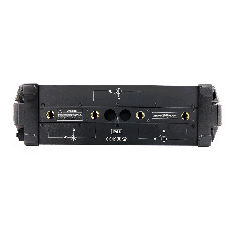 Base view of 1000W Waterproof Moving Head Strobe Light with IP65 mounting points - Colorful Light