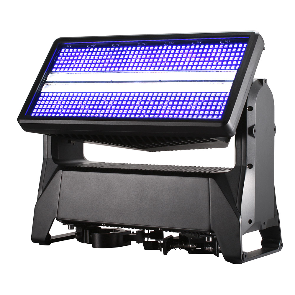 1500W Waterproof Moving Head Strobe Light with blue RGB strobe effect