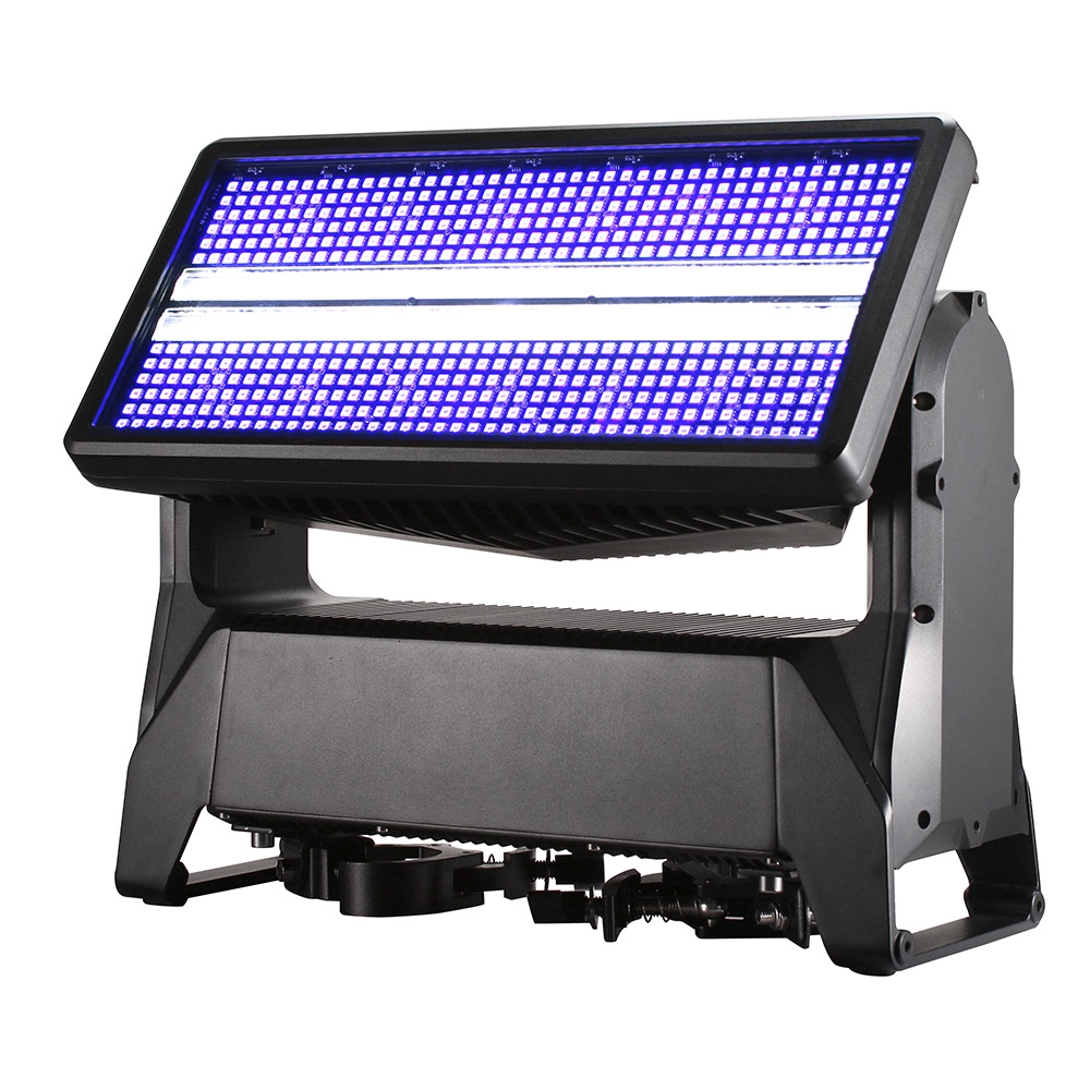 1500W Waterproof Moving Head Strobe Light with blue RGB strobe effect - Colorful Light