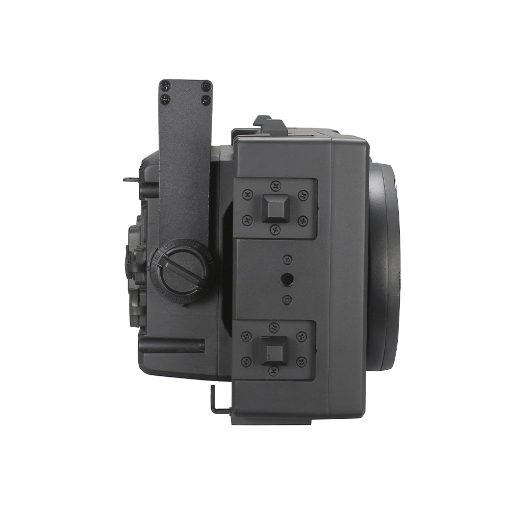 2 Eye Blinder RGBALC 6in1 IP65 side view showing mounting structure - Colorful Light