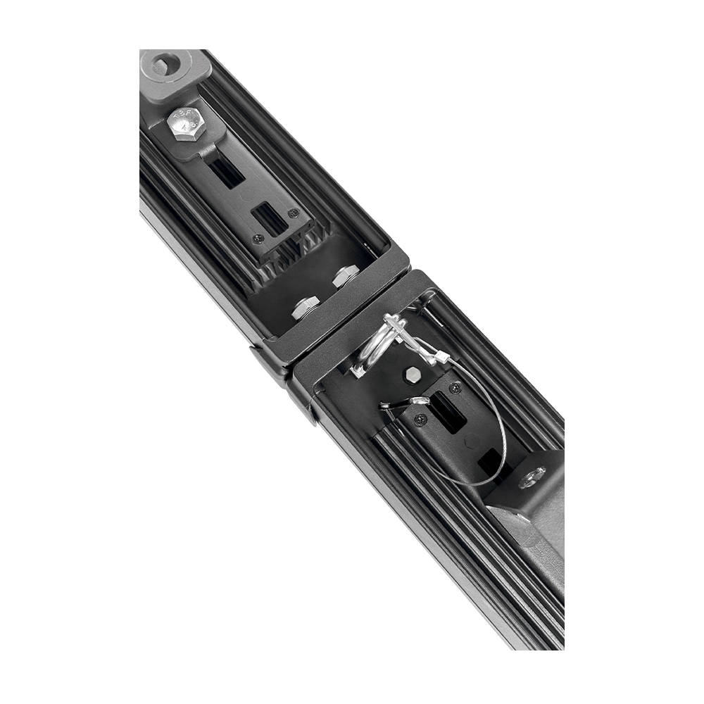 20x15W RGBW 4in1 IP65 Pixel Wall Wash Bar mounting bracket and safety cable detail - Colorful Light