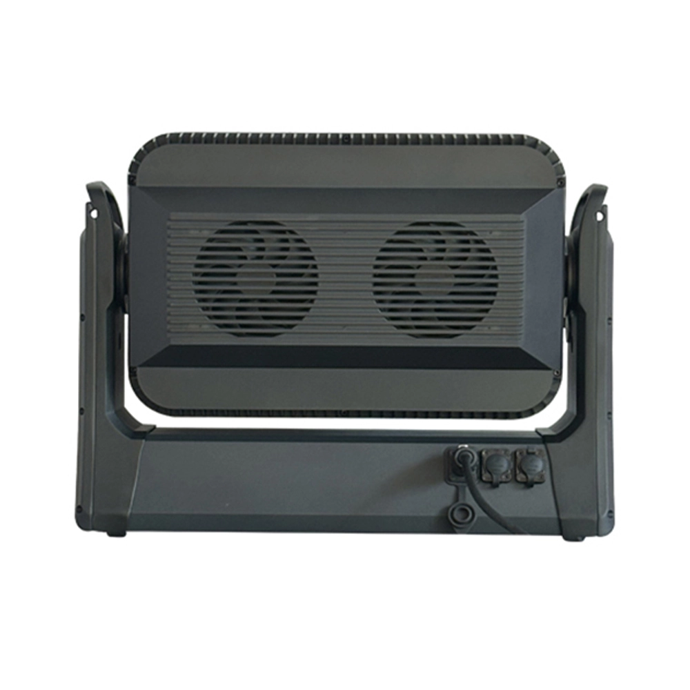 22x40W RGBW 4in1 IP65 Zoom Moving Head rear view with cooling fans and connectors - Colorful Light
