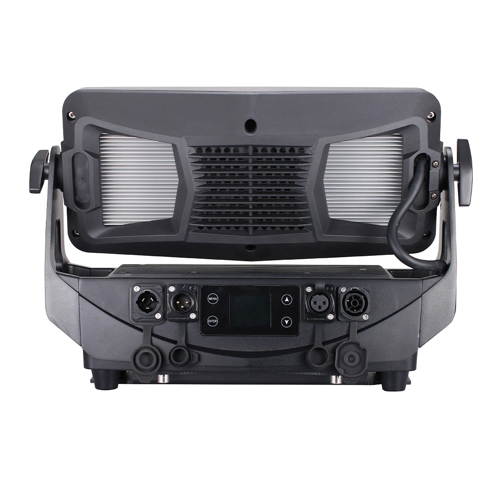 24x20W RGBW 4in1 IP65 Wall Wash 6 Segments rear view with heat dissipation design - Colorful Light