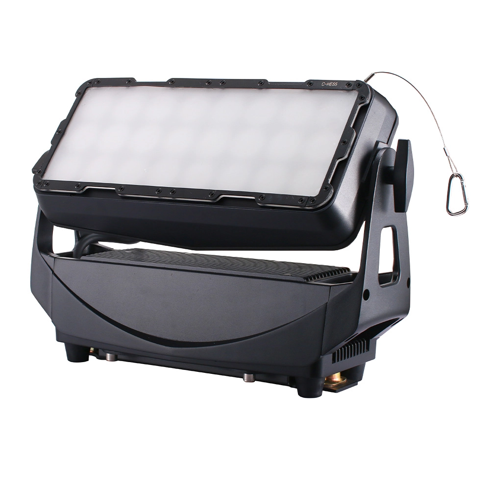 24x20W RGBW 4in1 IP65 Wall Wash 6 Segments with front diffuser installed - Colorful Light