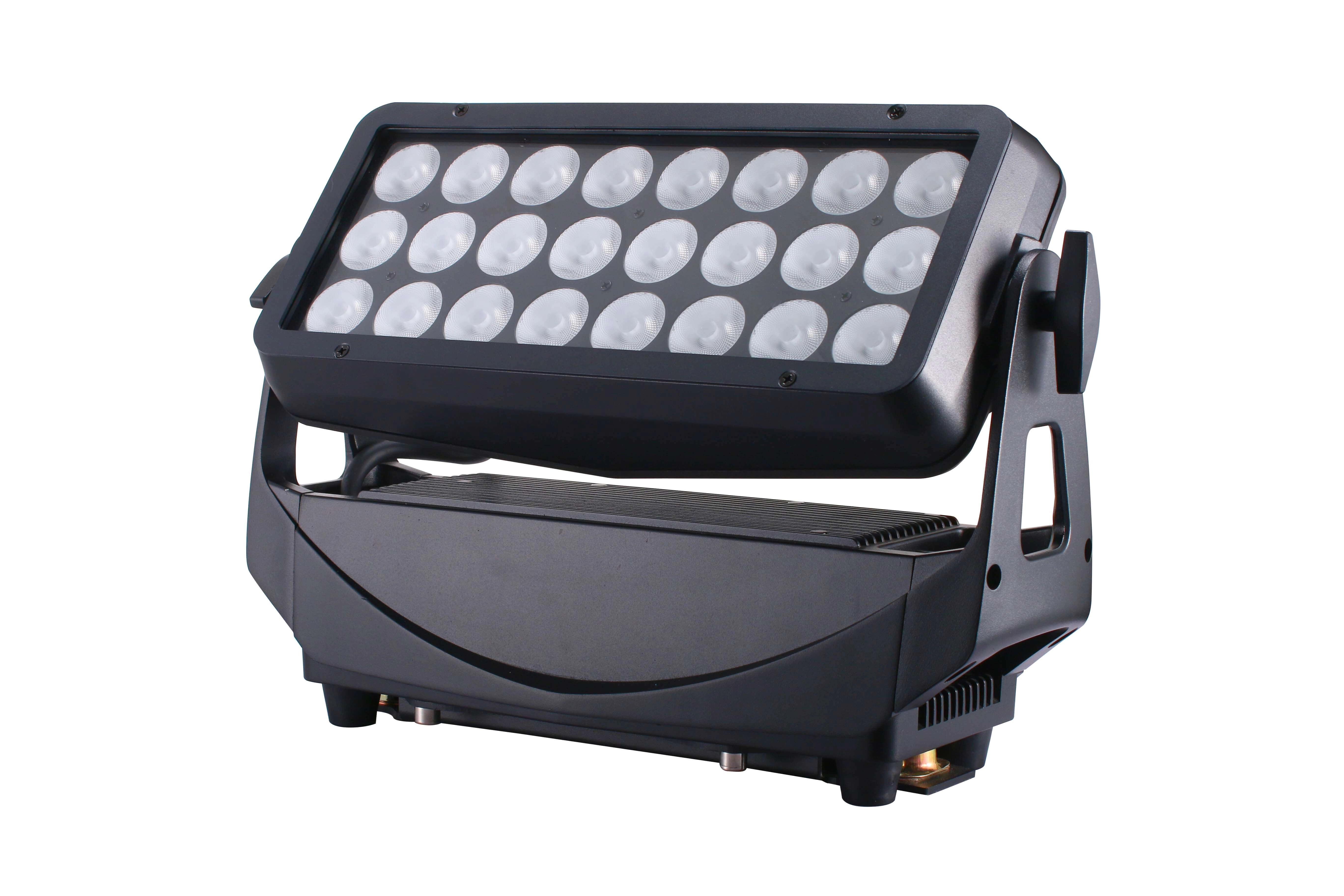 24×20W RGBW lighting fixtures - Colorful Light