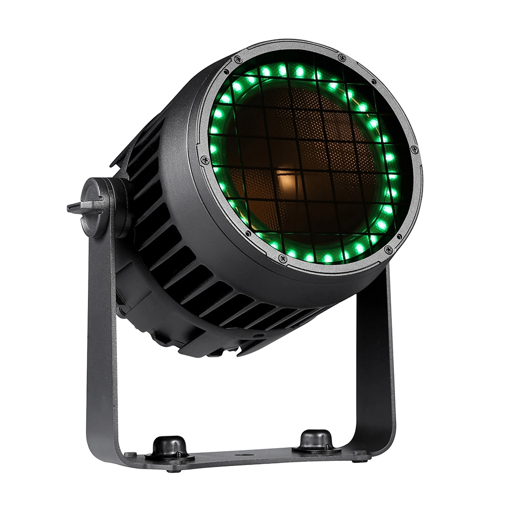600W RGBALC 6in1 IP65 Blinder Par Can with RGB LED ring effect - Colorful Light