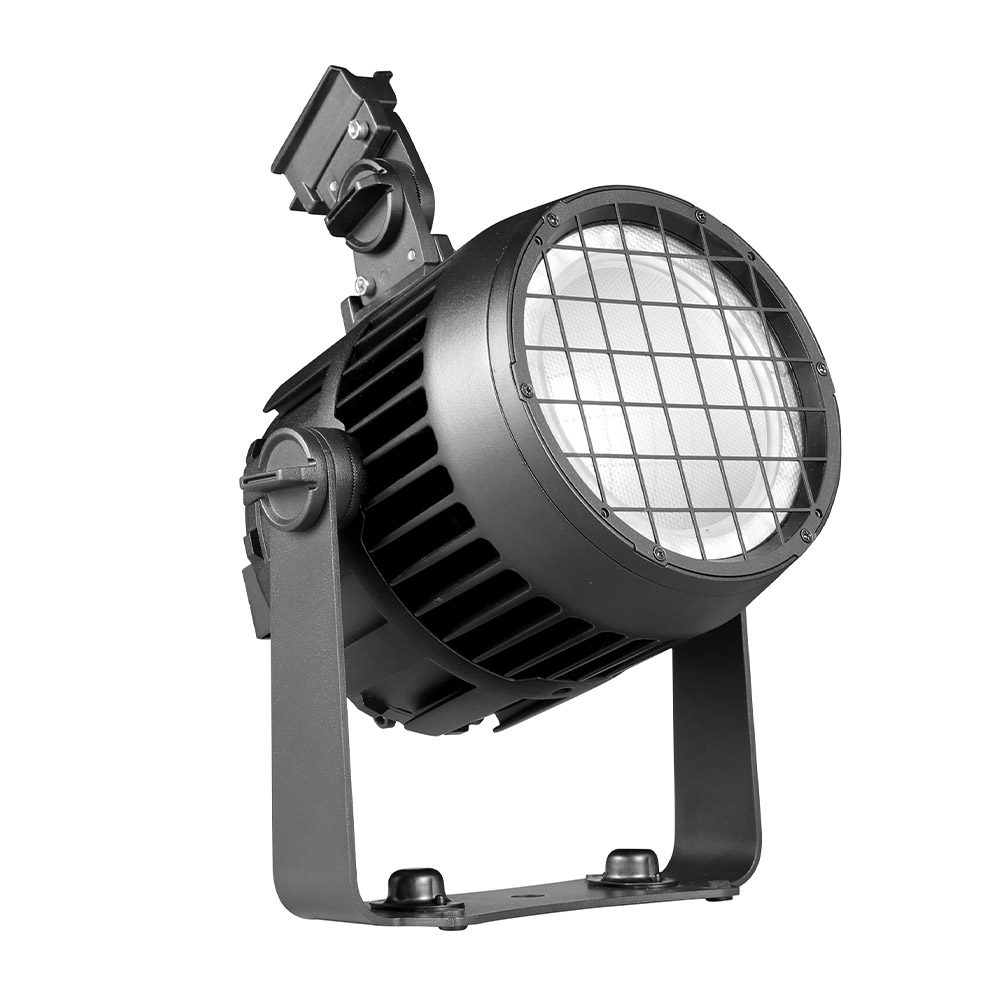 600W RGBALC IP65 Blinder Par Can with mounting clamp for stage installation