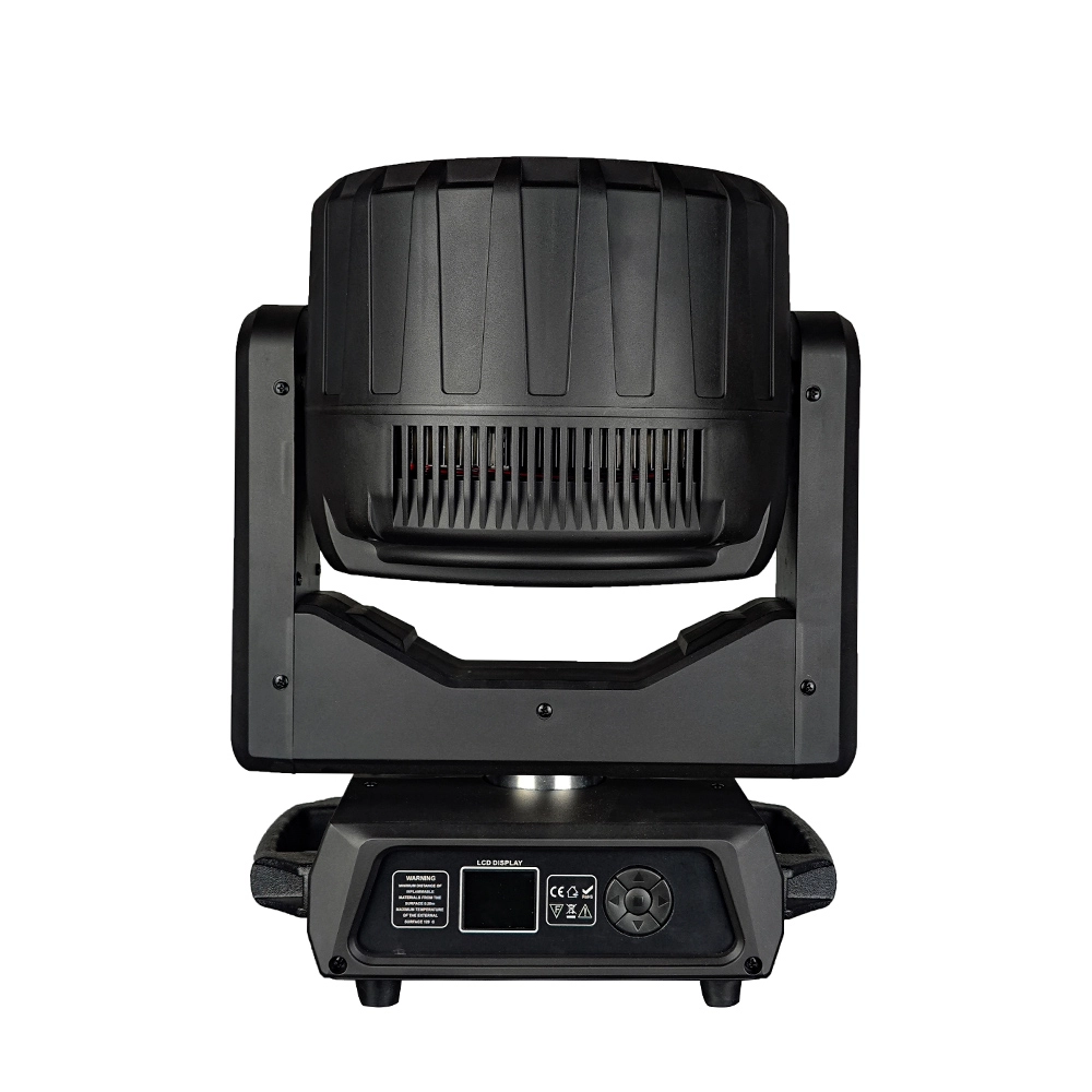 Back view of 7x60W RGBW 4in1 Bee Eye Wash Light Aura with LCD control panel - Colorful Light