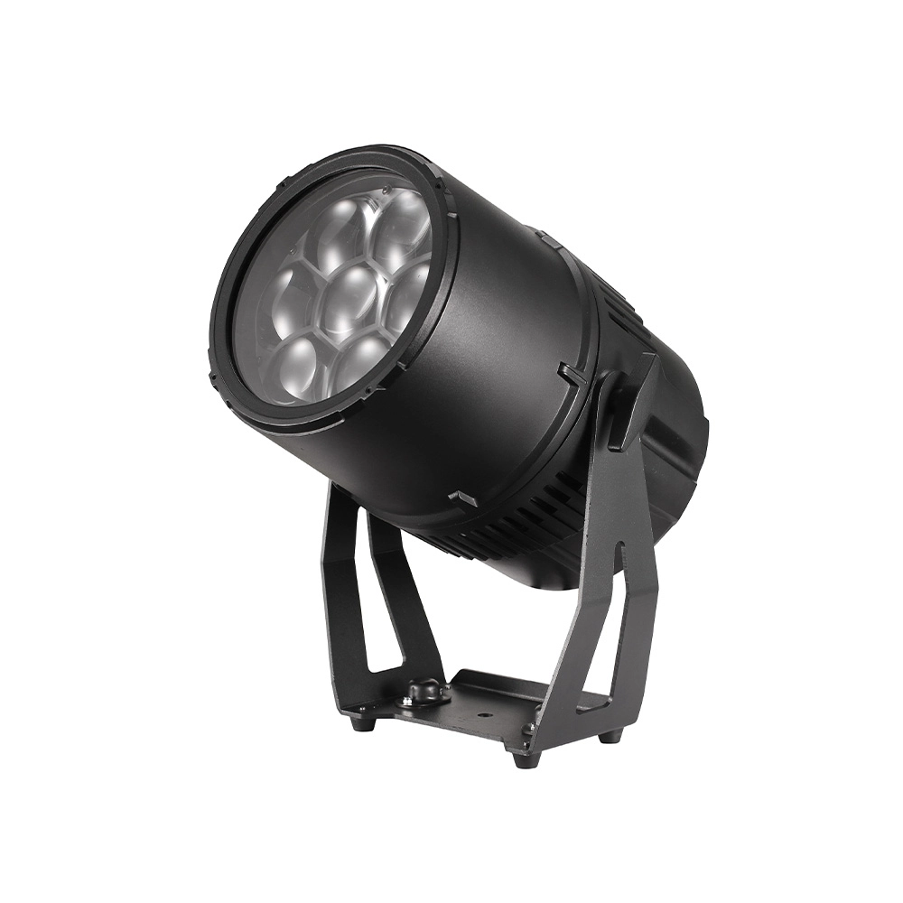 7x40W RGBW IP65 LED par can light for stage wash and rental events - Colorful Light