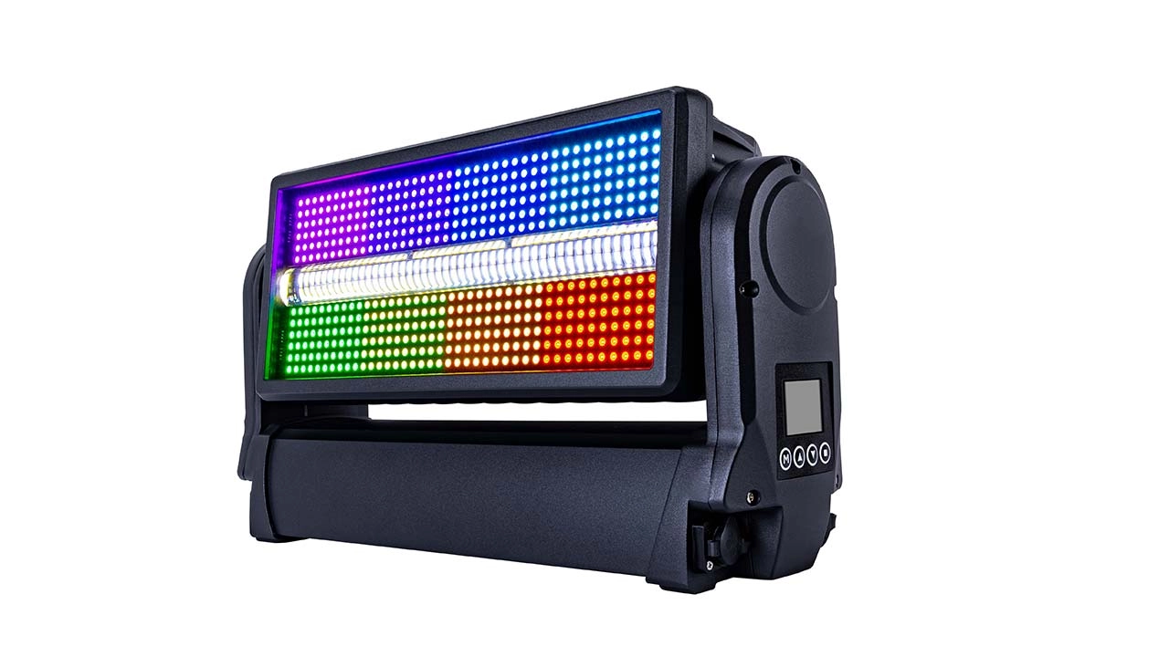 24×20W RGBW lighting fixtures - Colorful Light