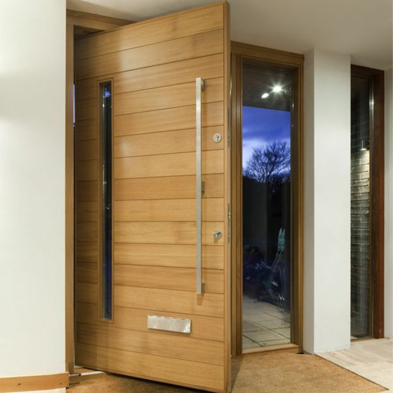 Oak pivot door