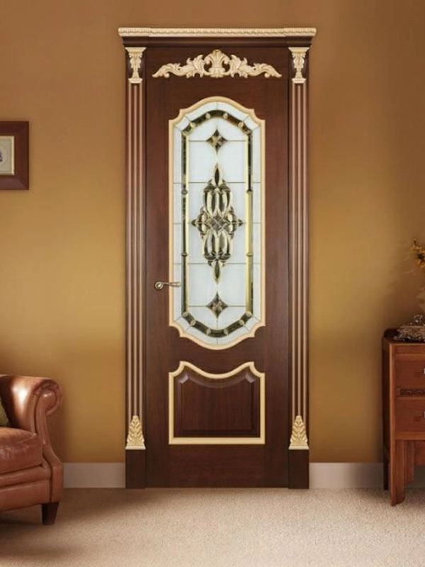 solid core wood exterior door