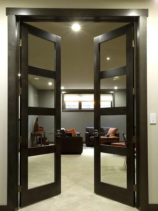 modern interior french door