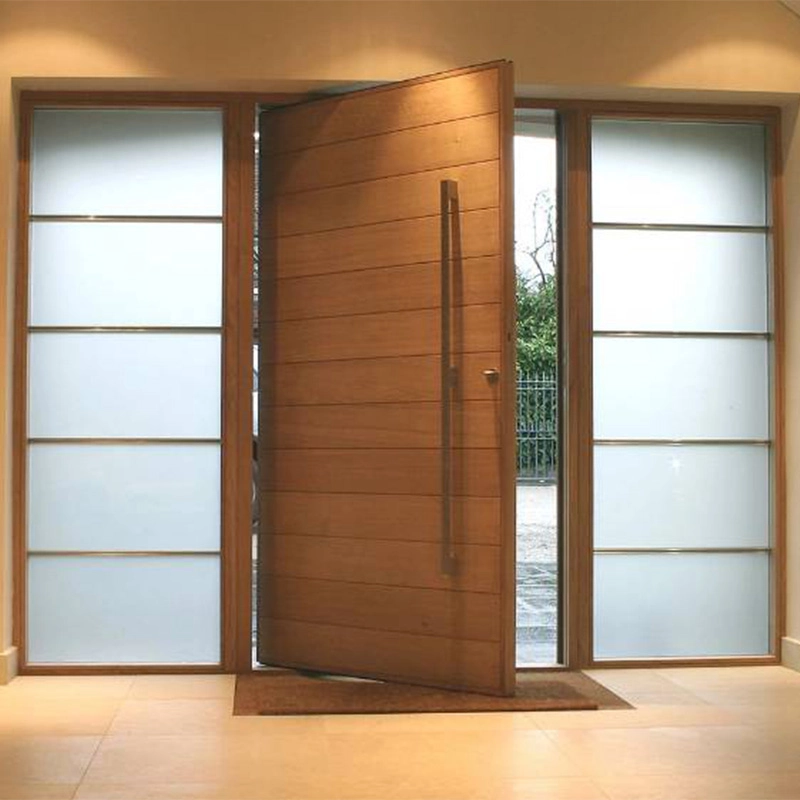 glass pivot door