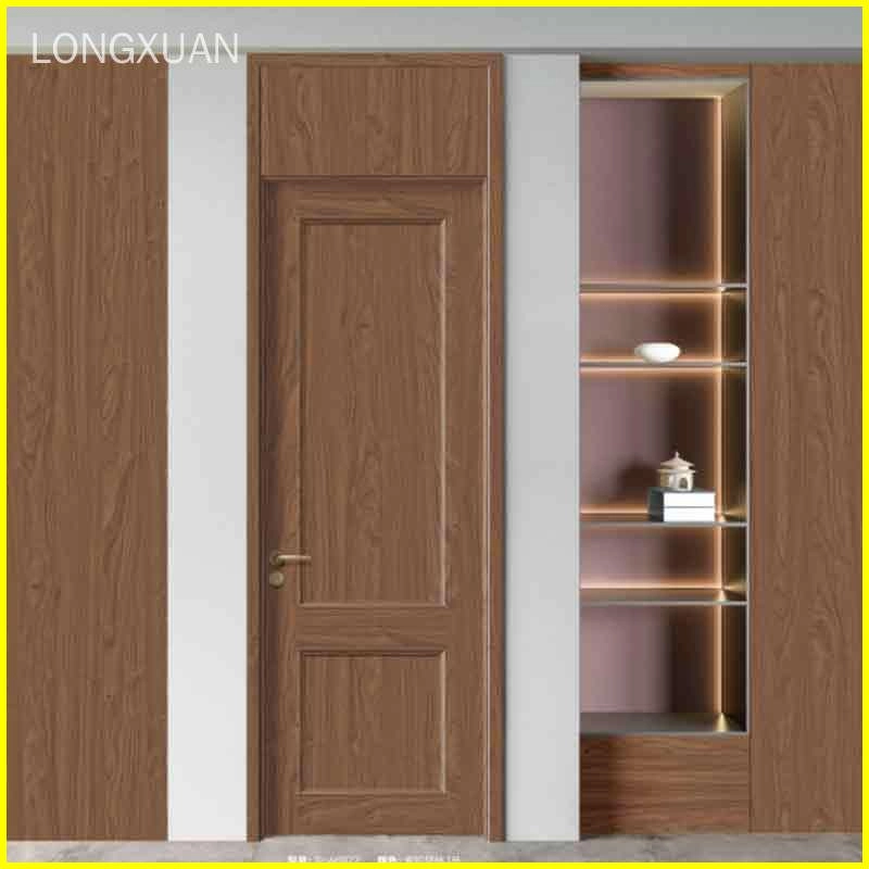 Modèle de porte de chambre en bois Interiro Modèle de porte de chambre en bois Interiro