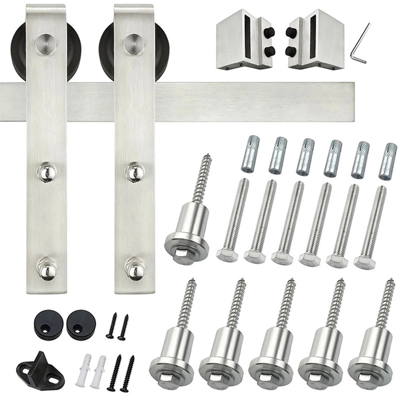 Stainless-steel-barn-door-fittings Stainless steel barn door fittings