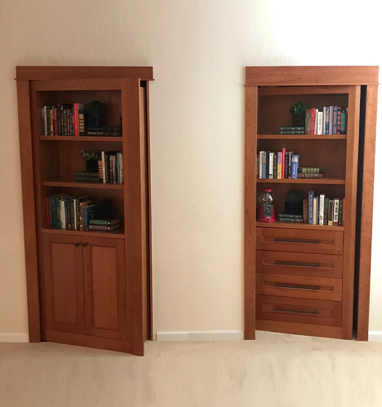 door bookshelf