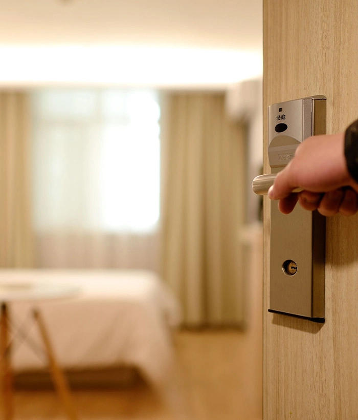 Hotel-cerradura contra incendios Bloqueo de incendios del hotel