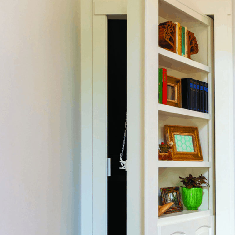hidden door pantry